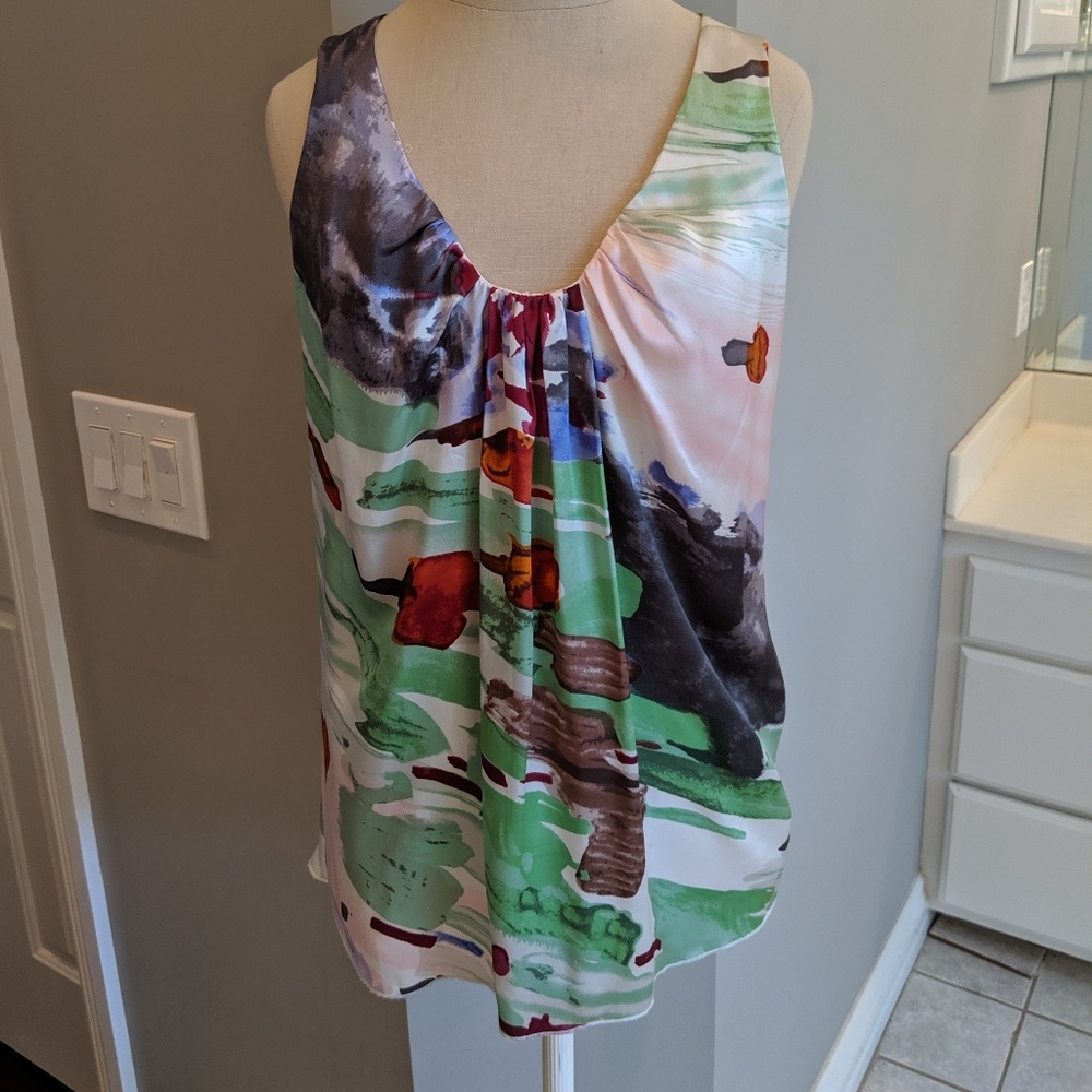 Matty m silk top